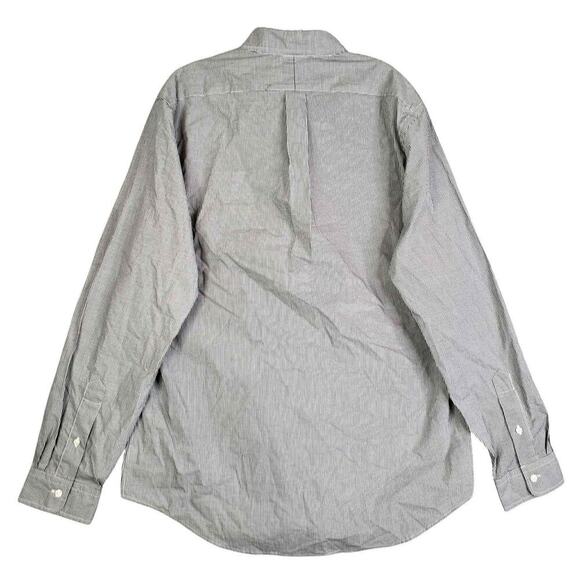 Polo Ralph Lauren Oxford Shirt Mens Size L Black Gingham Plaid LS Button Down - Picture 3 of 11